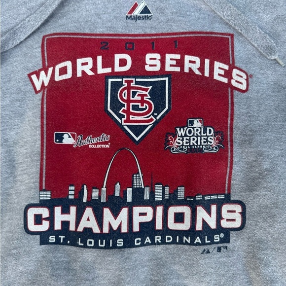 2011 St. louis Cardinals World Series Hoodie - Picture 2 of 3